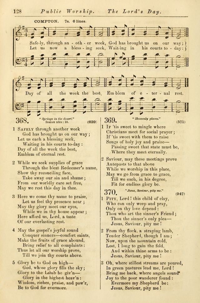 Christian Hymn and Tune Book, for use in Churches, and for Social and Family Devotions page 135