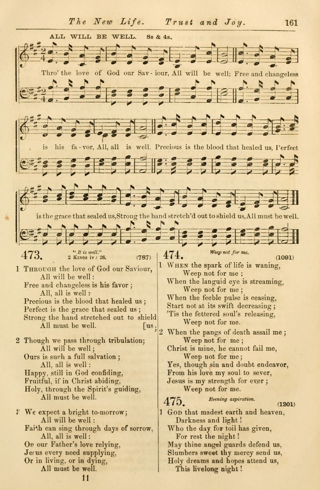 Christian Hymn and Tune Book, for use in Churches, and for Social and Family Devotions page 168