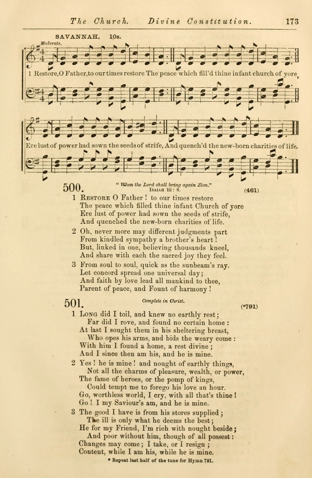 Christian Hymn and Tune Book, for use in Churches, and for Social and Family Devotions page 180