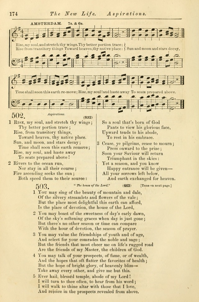 Christian Hymn and Tune Book, for use in Churches, and for Social and Family Devotions page 181