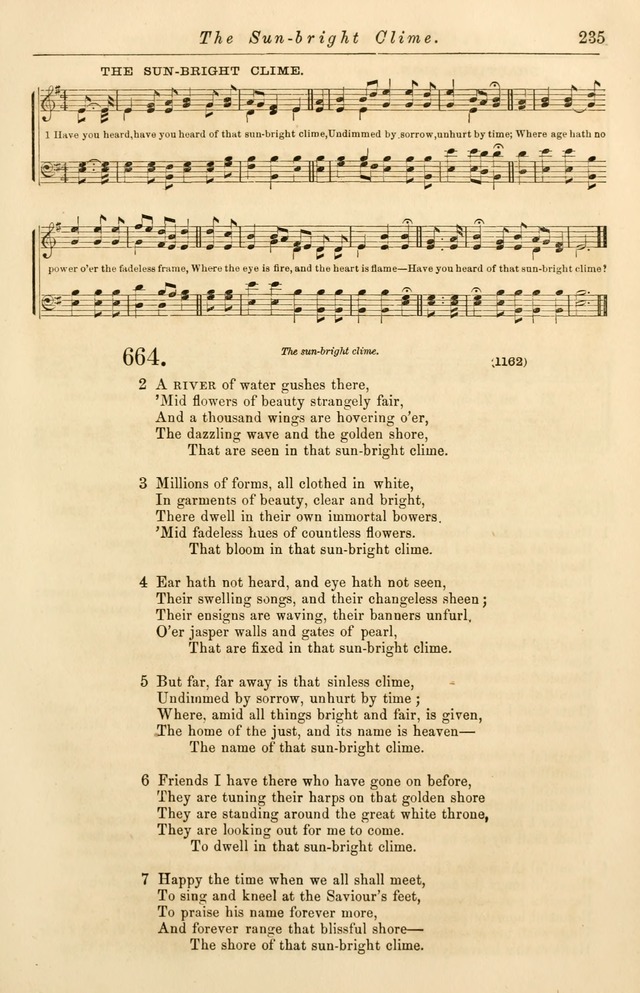 Christian Hymn and Tune Book, for use in Churches, and for Social and Family Devotions page 242