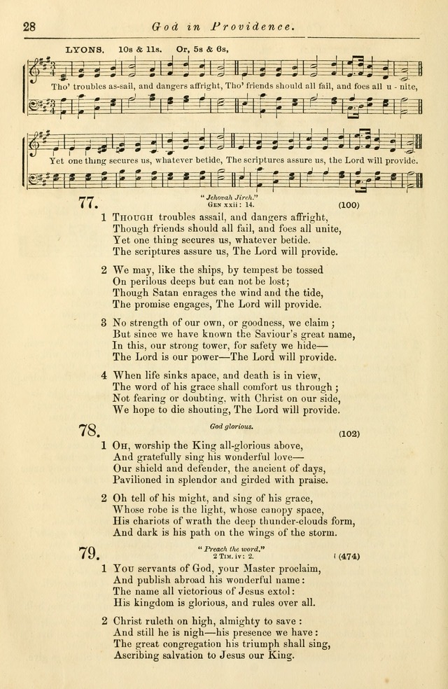 Christian Hymn and Tune Book, for use in Churches, and for Social and Family Devotions page 35