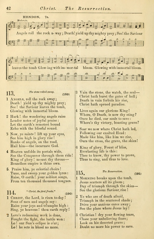 Christian Hymn and Tune Book, for use in Churches, and for Social and Family Devotions page 49