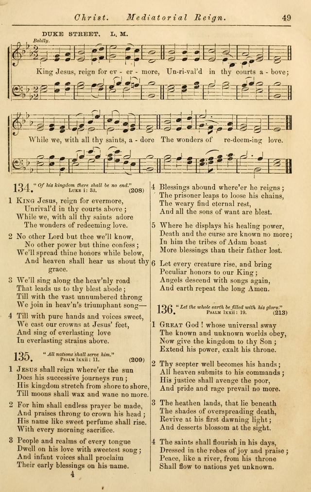 Christian Hymn and Tune Book, for use in Churches, and for Social and Family Devotions page 56