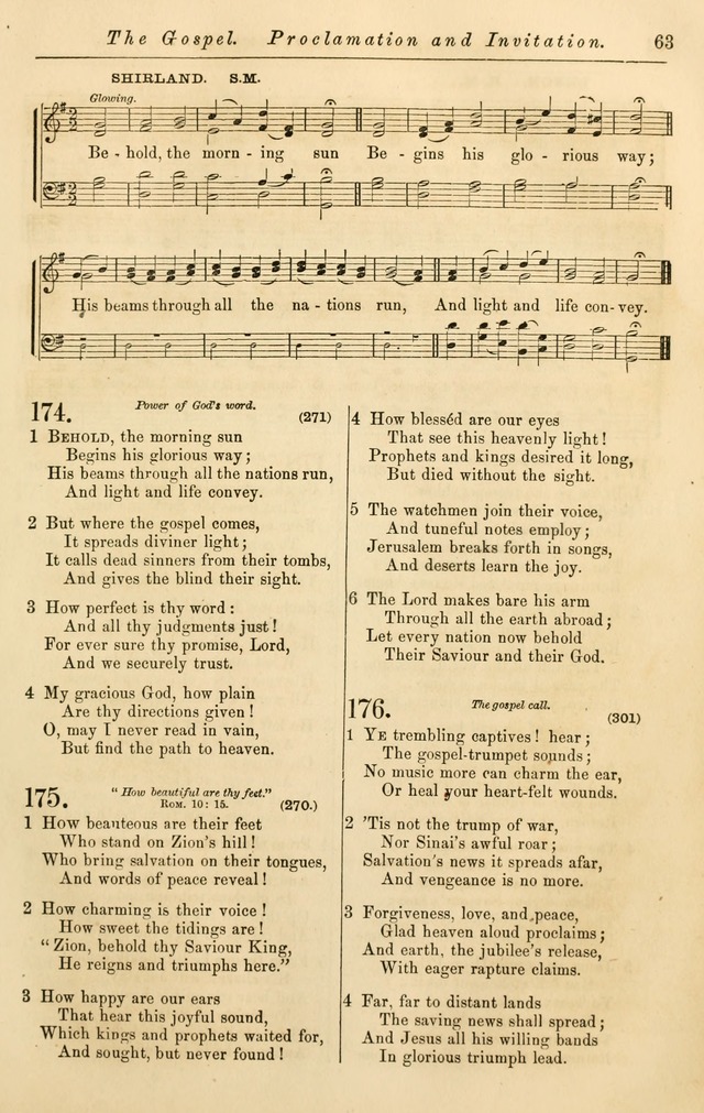 Christian Hymn and Tune Book, for use in Churches, and for Social and Family Devotions page 70