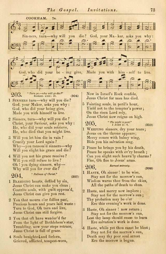 Christian Hymn and Tune Book, for use in Churches, and for Social and Family Devotions page 80