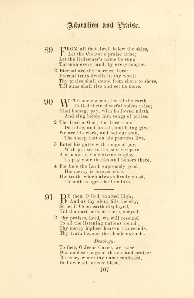 The Christian Hymnal, Hymns with Tunes for the Services of the Church page 114