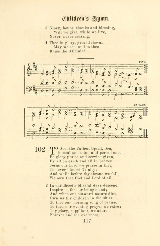 The Christian Hymnal, Hymns with Tunes for the Services of the Church page 124