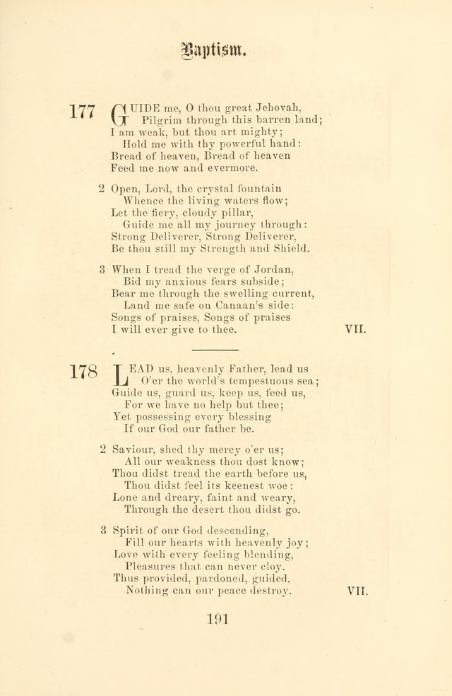 The Christian Hymnal, Hymns with Tunes for the Services of the Church page 198