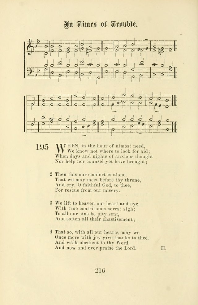 The Christian Hymnal, Hymns with Tunes for the Services of the Church page 223