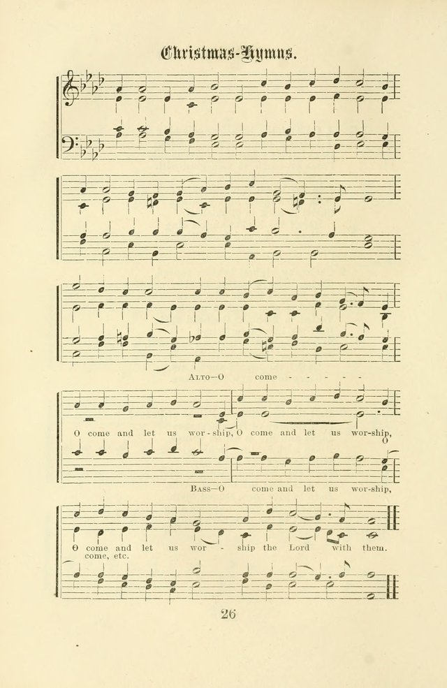 The Christian Hymnal, Hymns with Tunes for the Services of the Church page 33