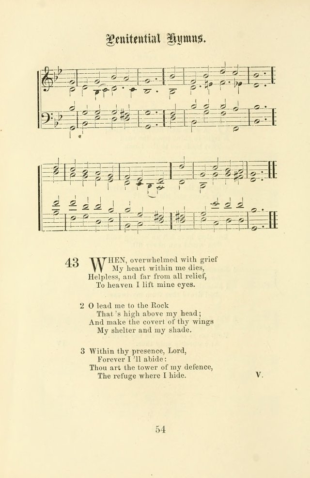 The Christian Hymnal, Hymns with Tunes for the Services of the Church page 61