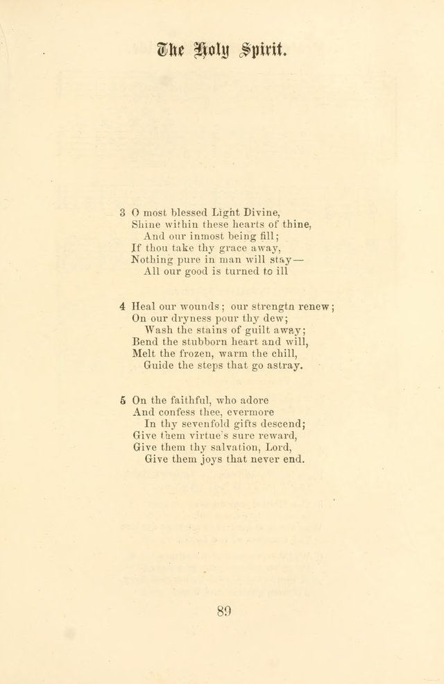 The Christian Hymnal, Hymns with Tunes for the Services of the Church page 96