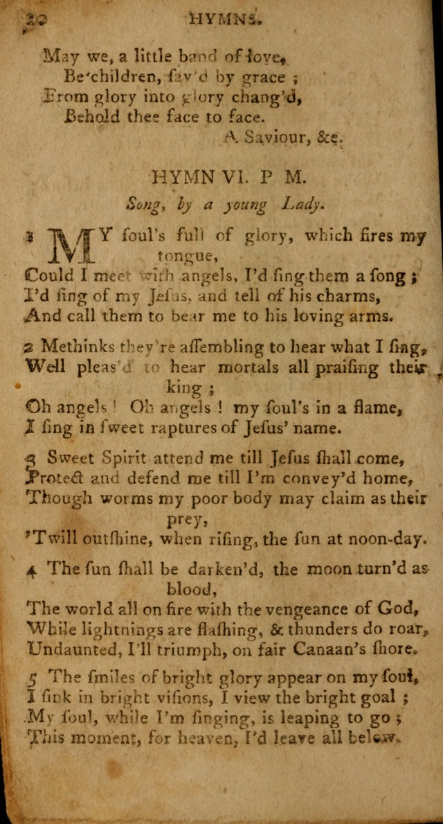A Collection of Hymns for the Use of Christians. (4th ed.) page 10