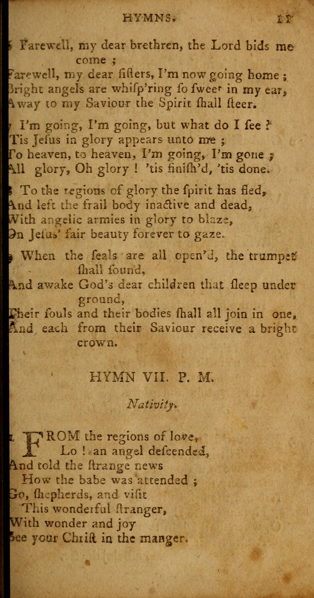 A Collection of Hymns for the Use of Christians. (4th ed.) page 11