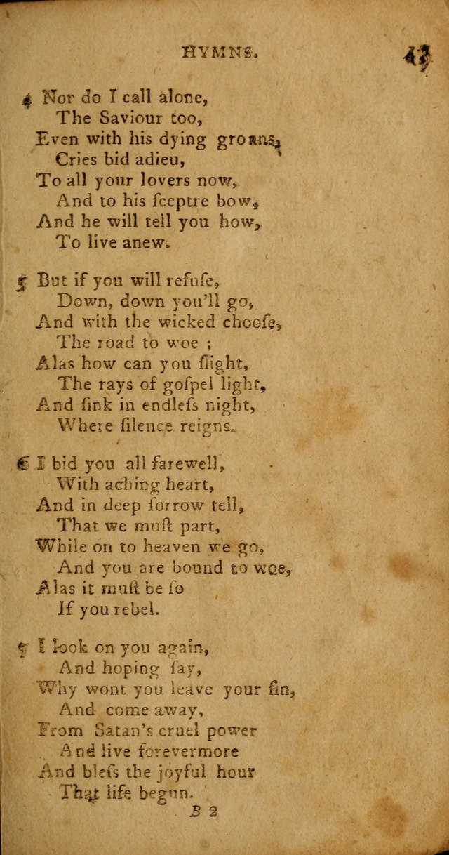 A Collection of Hymns for the Use of Christians. (4th ed.) page 17