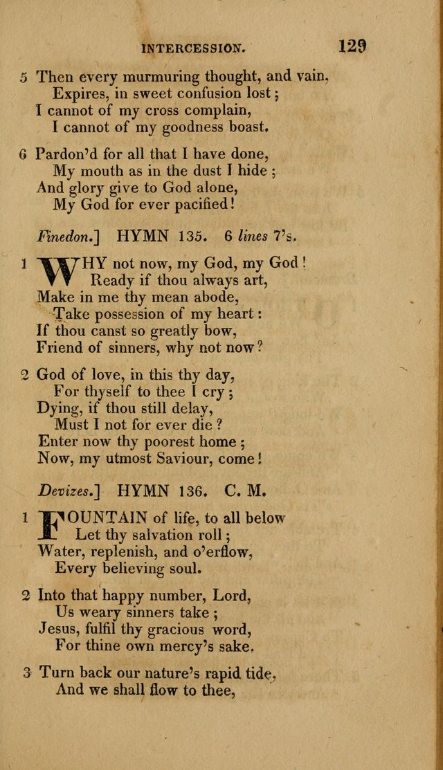 A Collection of Hymns for the Use of the Methodist Episcopal Church: Principally from the Collection of the Rev. John Wesley. M. A. page 134