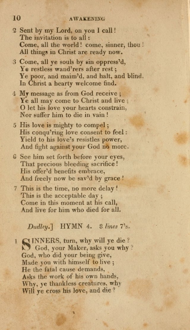 A Collection of Hymns for the Use of the Methodist Episcopal Church: Principally from the Collection of the Rev. John Wesley. M. A. page 15