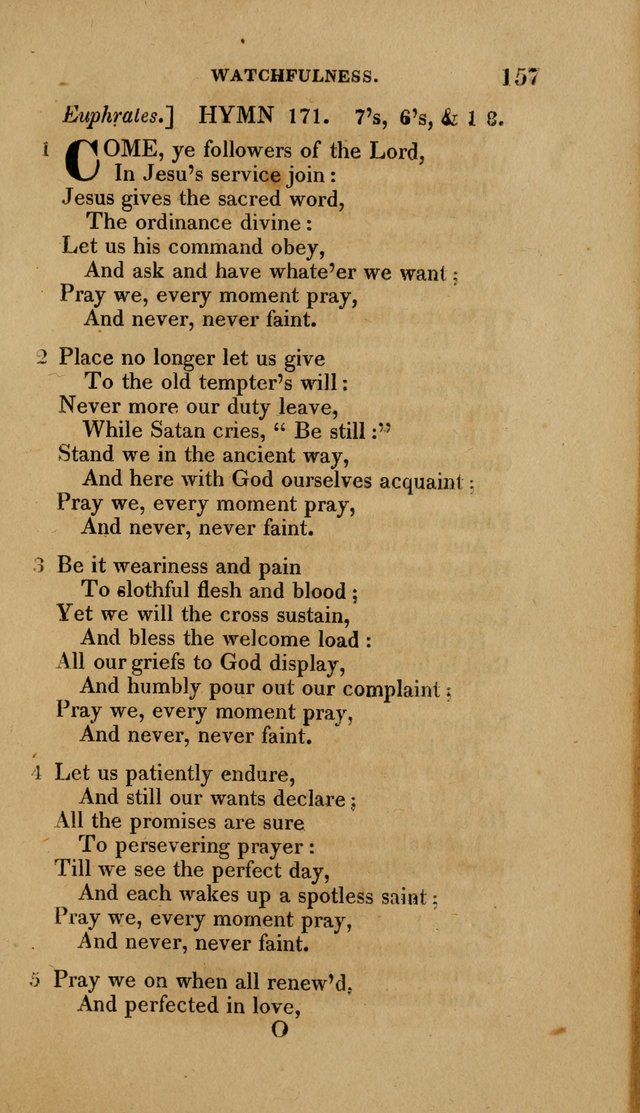 A Collection of Hymns for the Use of the Methodist Episcopal Church: Principally from the Collection of the Rev. John Wesley. M. A. page 162