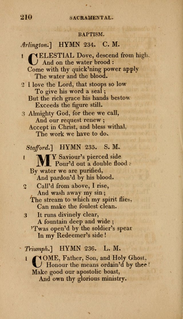 A Collection of Hymns for the Use of the Methodist Episcopal Church: Principally from the Collection of the Rev. John Wesley. M. A. page 215