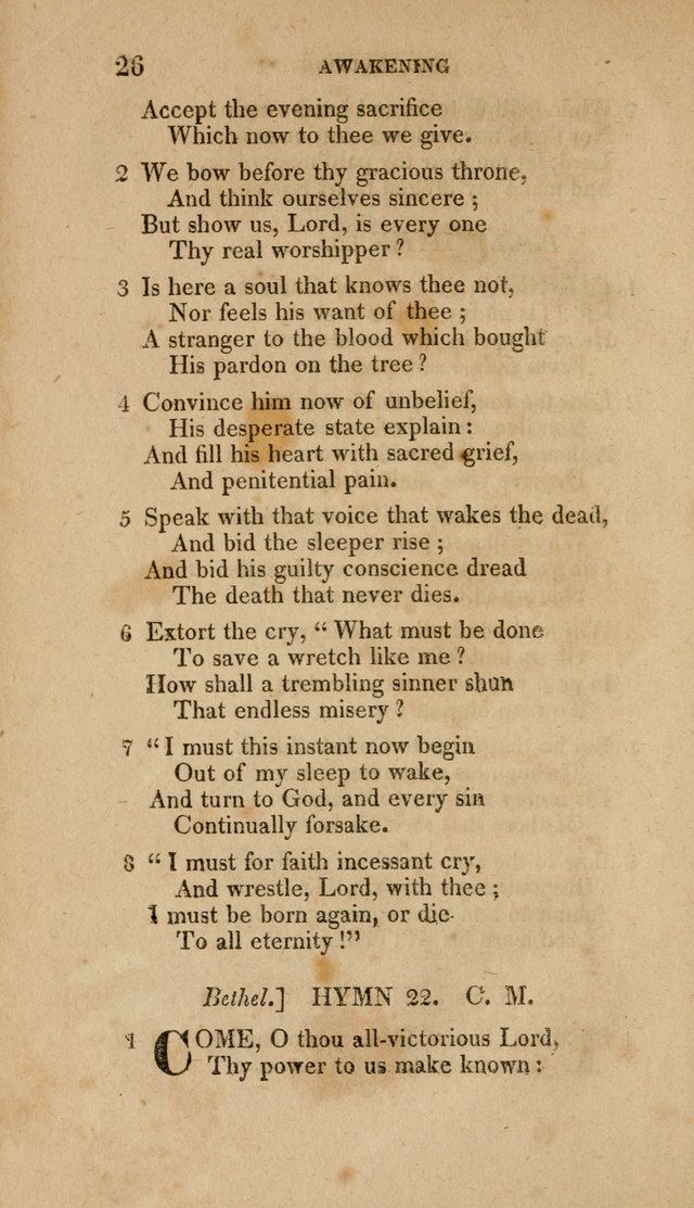 A Collection of Hymns for the Use of the Methodist Episcopal Church: Principally from the Collection of the Rev. John Wesley. M. A. page 31