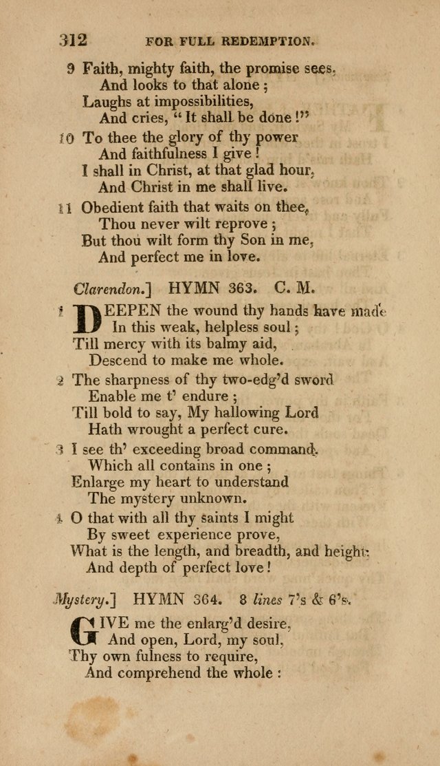 A Collection of Hymns for the Use of the Methodist Episcopal Church: Principally from the Collection of the Rev. John Wesley. M. A. page 317