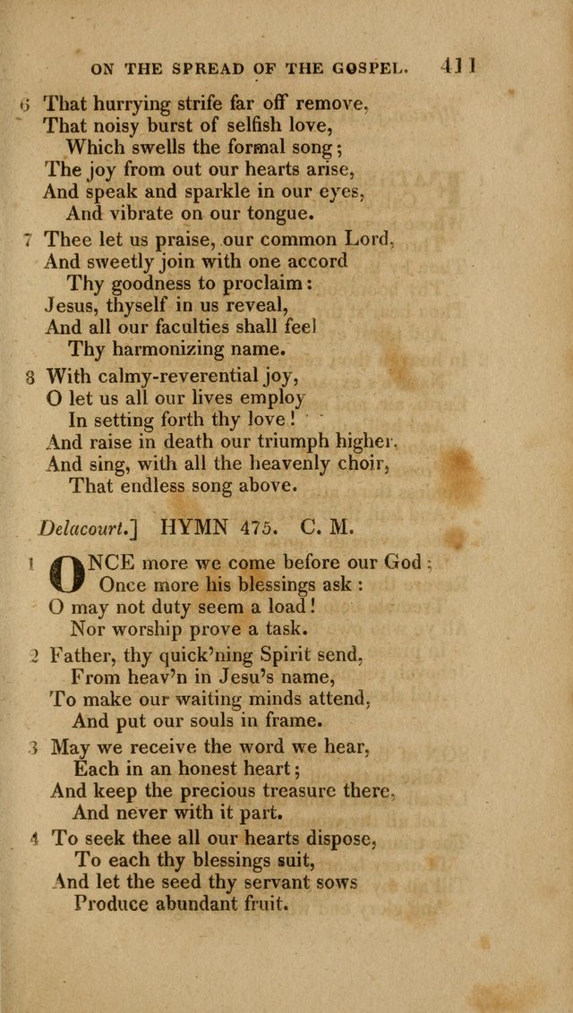 A Collection of Hymns for the Use of the Methodist Episcopal Church: Principally from the Collection of the Rev. John Wesley. M. A. page 416