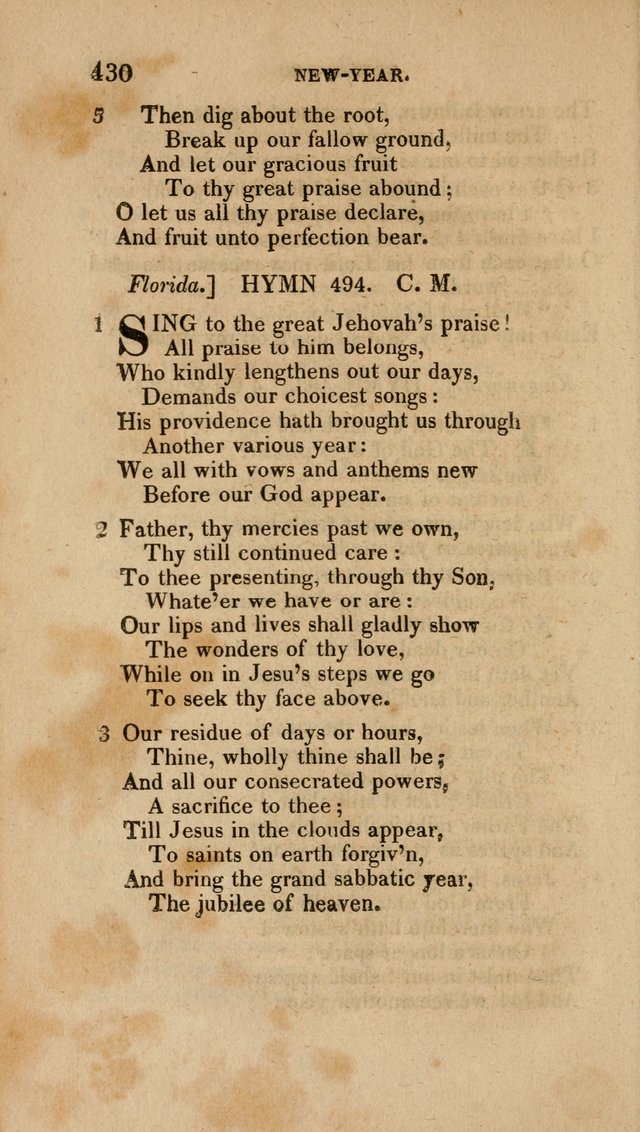 A Collection of Hymns for the Use of the Methodist Episcopal Church: Principally from the Collection of the Rev. John Wesley. M. A. page 435