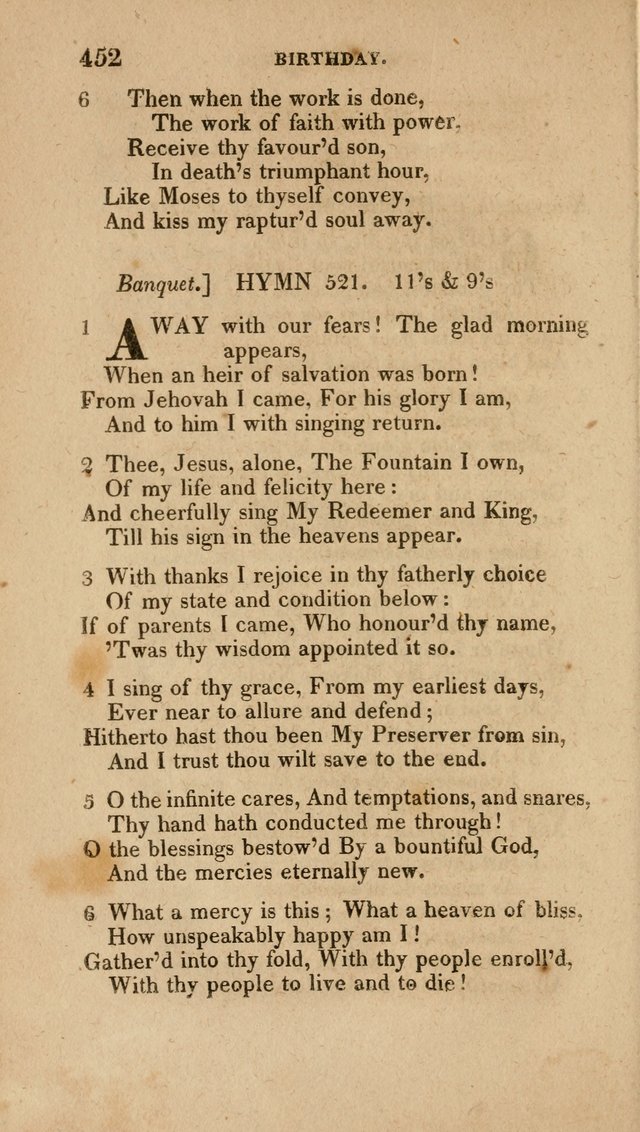 A Collection of Hymns for the Use of the Methodist Episcopal Church: Principally from the Collection of the Rev. John Wesley. M. A. page 457