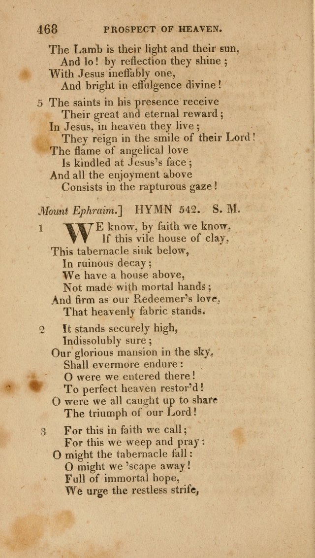A Collection of Hymns for the Use of the Methodist Episcopal Church: Principally from the Collection of the Rev. John Wesley. M. A. page 473