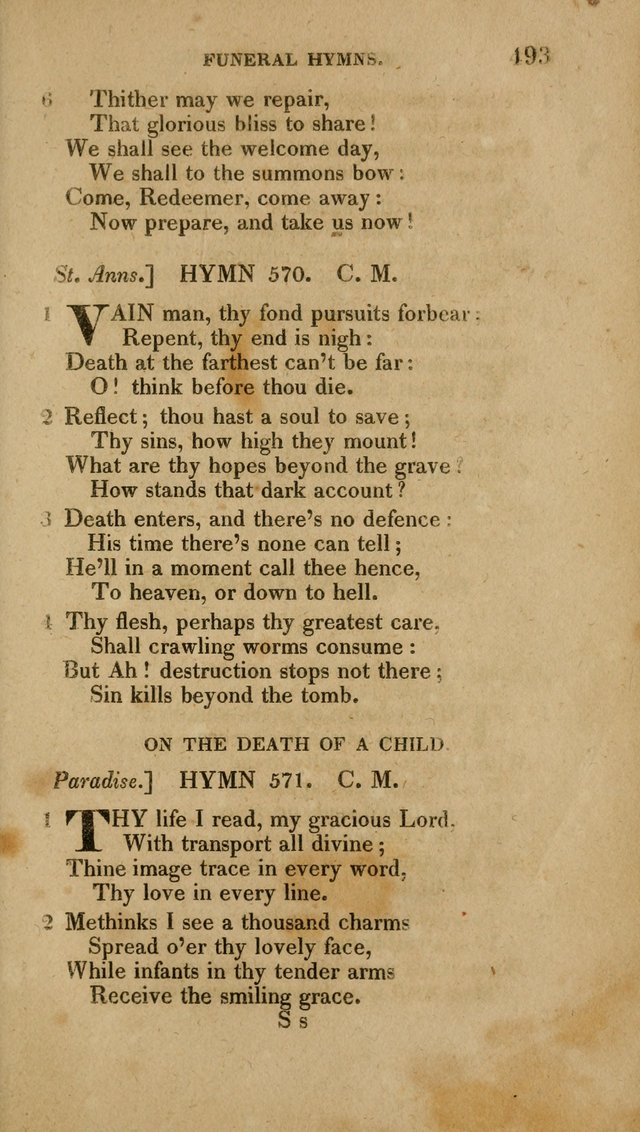 A Collection of Hymns for the Use of the Methodist Episcopal Church: Principally from the Collection of the Rev. John Wesley. M. A. page 498