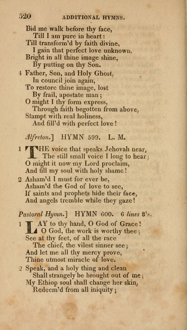A Collection of Hymns for the Use of the Methodist Episcopal Church: Principally from the Collection of the Rev. John Wesley. M. A. page 525