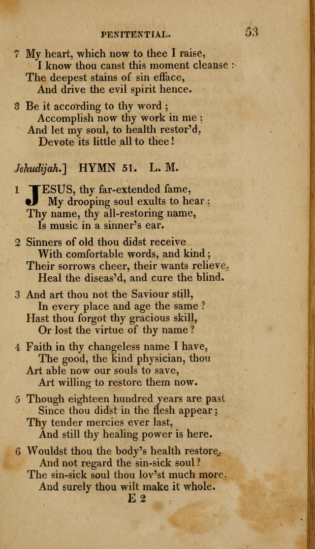 A Collection of Hymns for the Use of the Methodist Episcopal Church: Principally from the Collection of the Rev. John Wesley. M. A. page 58