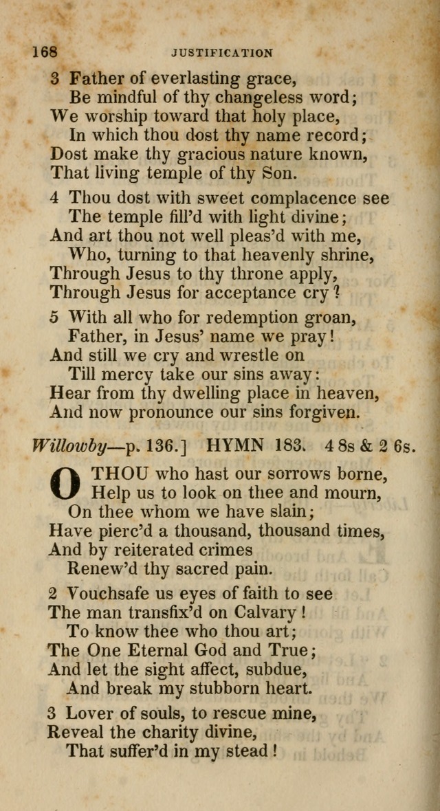 A Collection of Hymns for the Use of the Methodist Episcopal Church: principally from the collection of  Rev. John Wesley, M. A., late fellow of Lincoln College, Oxford; with... (Rev. & corr.) page 168