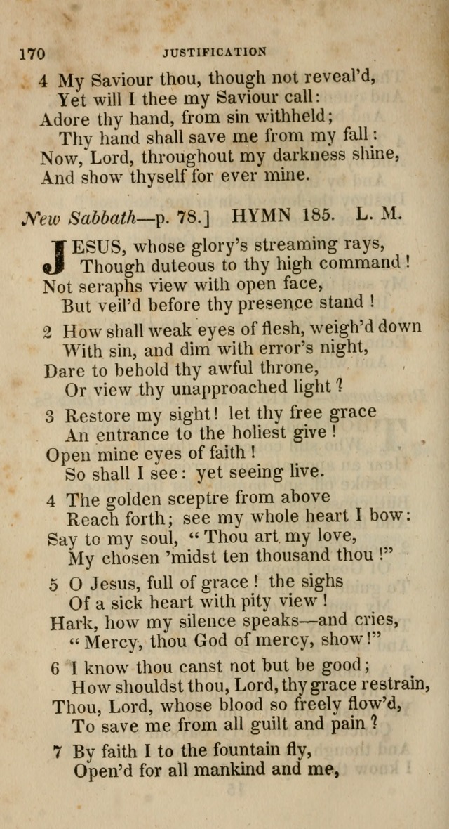 A Collection of Hymns for the Use of the Methodist Episcopal Church: principally from the collection of  Rev. John Wesley, M. A., late fellow of Lincoln College, Oxford; with... (Rev. & corr.) page 170