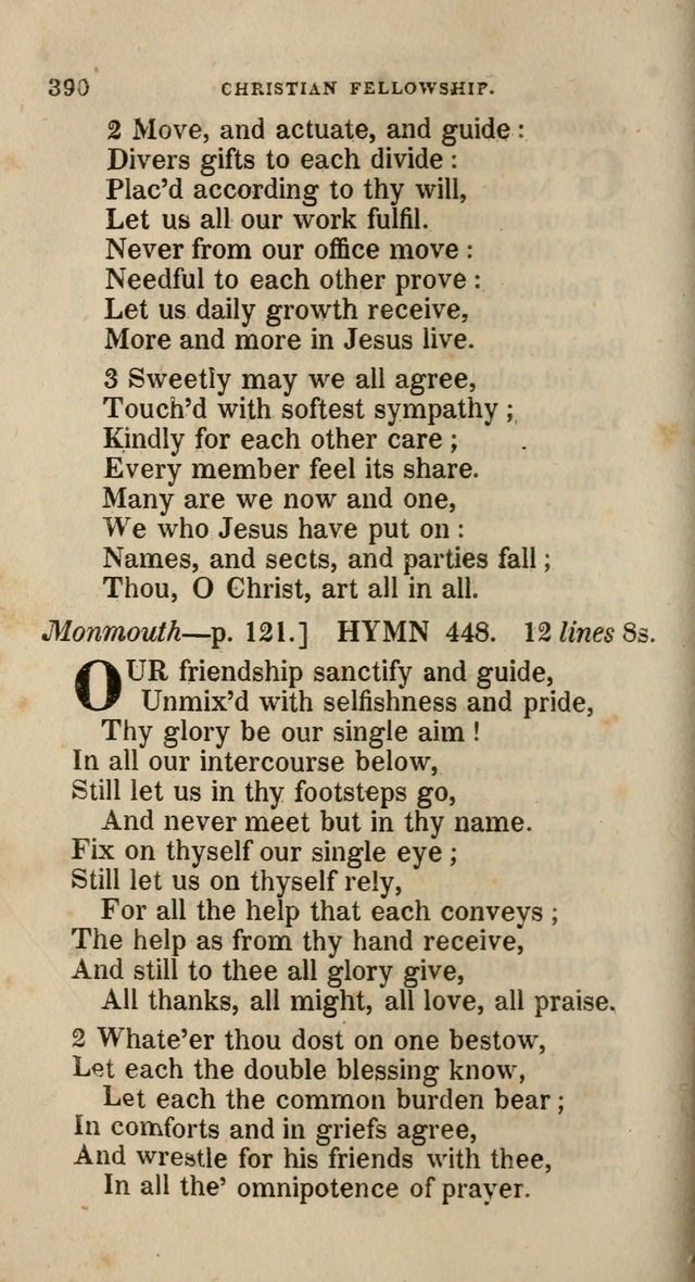 A Collection of Hymns for the Use of the Methodist Episcopal Church: principally from the collection of  Rev. John Wesley, M. A., late fellow of Lincoln College, Oxford; with... (Rev. & corr.) page 390