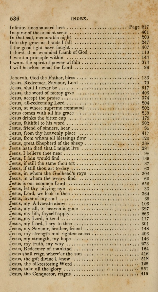 A Collection of Hymns for the Use of the Methodist Episcopal Church: principally from the collection of  Rev. John Wesley, M. A., late fellow of Lincoln College, Oxford; with... (Rev. & corr.) page 536