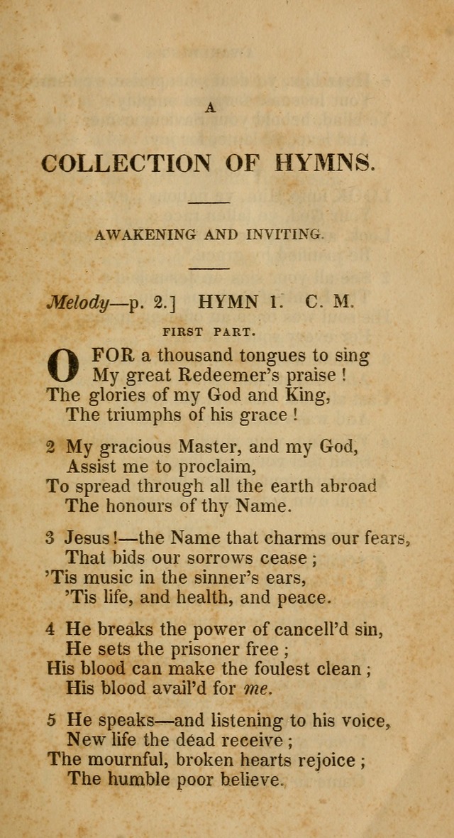 A Collection of Hymns for the Use of the Methodist Episcopal Church: principally from the collection of  Rev. John Wesley, M. A., late fellow of Lincoln College, Oxford; with... (Rev. & corr.) page 7
