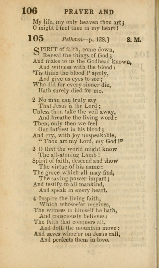 A Collection of Hymns: for the use of the Methodist Episcopal Church, principally from the collection of the Rev. John Wesley, A. M., late fellow of Lincoln College..(Rev. and corr. with a supplement) page 108