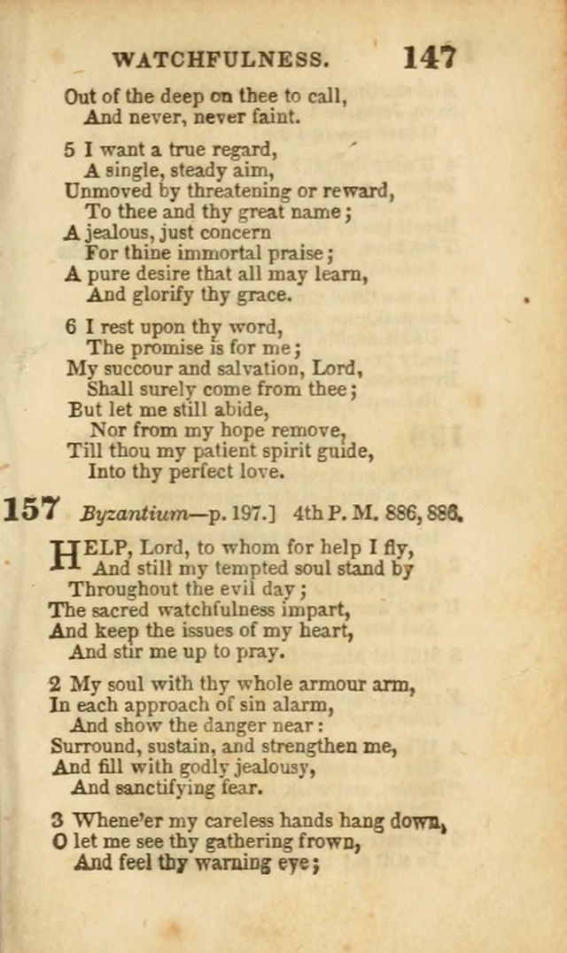 A Collection of Hymns: for the use of the Methodist Episcopal Church, principally from the collection of the Rev. John Wesley, A. M., late fellow of Lincoln College..(Rev. and corr. with a supplement) page 149