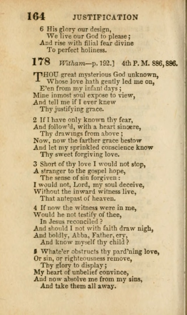 A Collection of Hymns: for the use of the Methodist Episcopal Church, principally from the collection of the Rev. John Wesley, A. M., late fellow of Lincoln College..(Rev. and corr. with a supplement) page 166