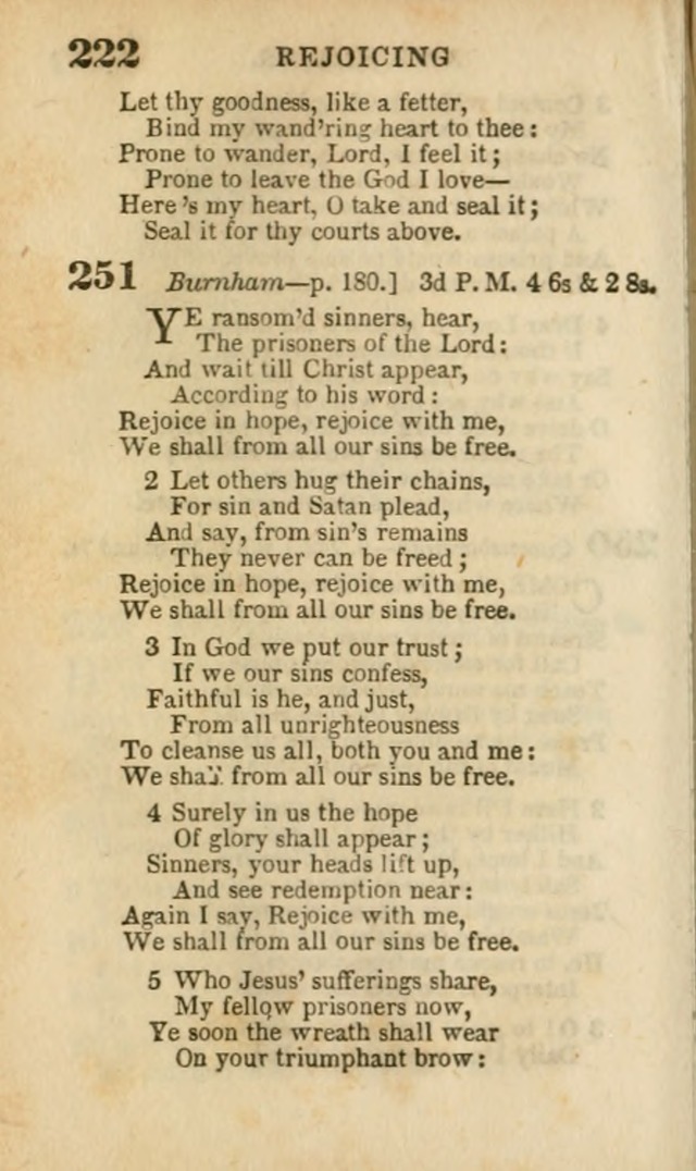 A Collection of Hymns: for the use of the Methodist Episcopal Church, principally from the collection of the Rev. John Wesley, A. M., late fellow of Lincoln College..(Rev. and corr. with a supplement) page 224