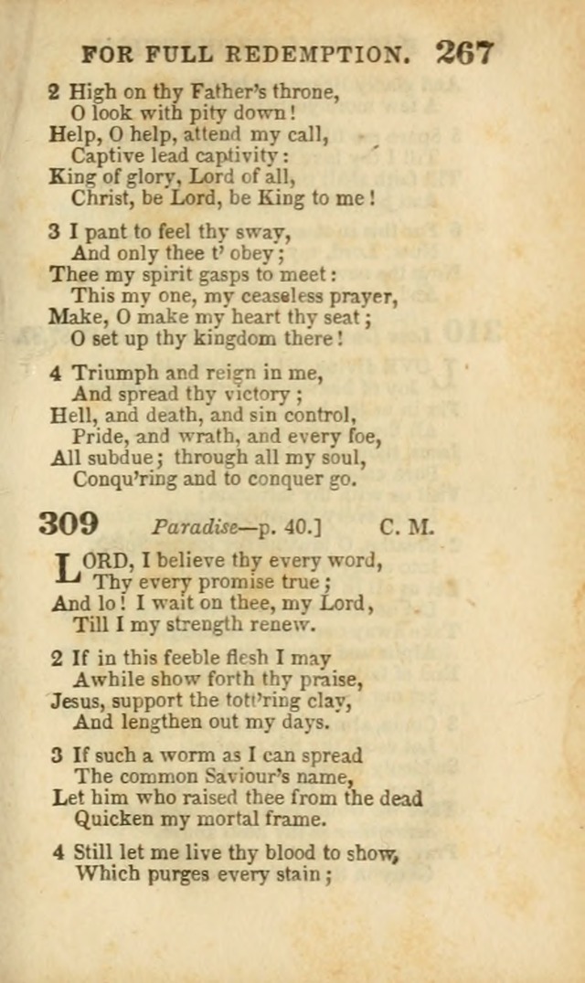 A Collection of Hymns: for the use of the Methodist Episcopal Church, principally from the collection of the Rev. John Wesley, A. M., late fellow of Lincoln College..(Rev. and corr. with a supplement) page 269