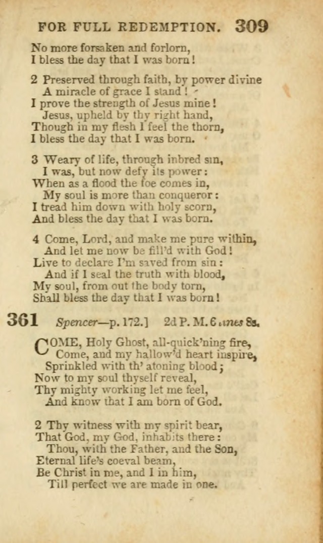 A Collection of Hymns: for the use of the Methodist Episcopal Church, principally from the collection of the Rev. John Wesley, A. M., late fellow of Lincoln College..(Rev. and corr. with a supplement) page 311