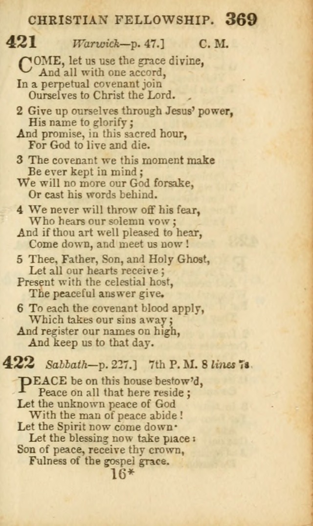 A Collection of Hymns: for the use of the Methodist Episcopal Church, principally from the collection of the Rev. John Wesley, A. M., late fellow of Lincoln College..(Rev. and corr. with a supplement) page 371