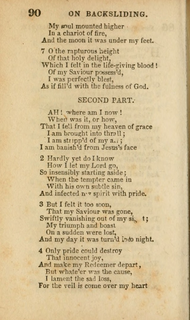 A Collection of Hymns: for the use of the Methodist Episcopal Church, principally from the collection of the Rev. John Wesley, A. M., late fellow of Lincoln College..(Rev. and corr. with a supplement) page 92