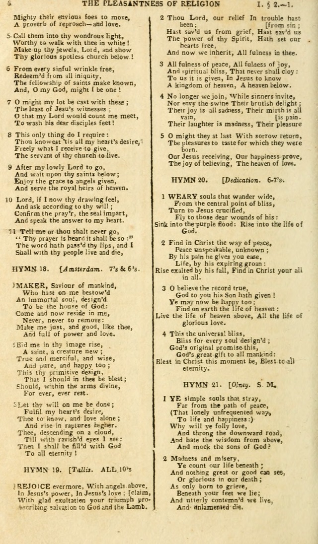 A Collection of Hymns: for the use of the people called Methodists; in miniature page 10