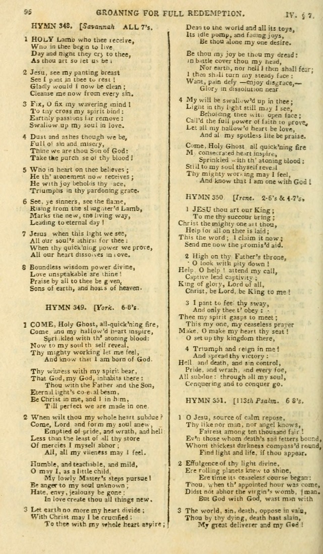 A Collection of Hymns: for the use of the people called Methodists; in miniature page 100