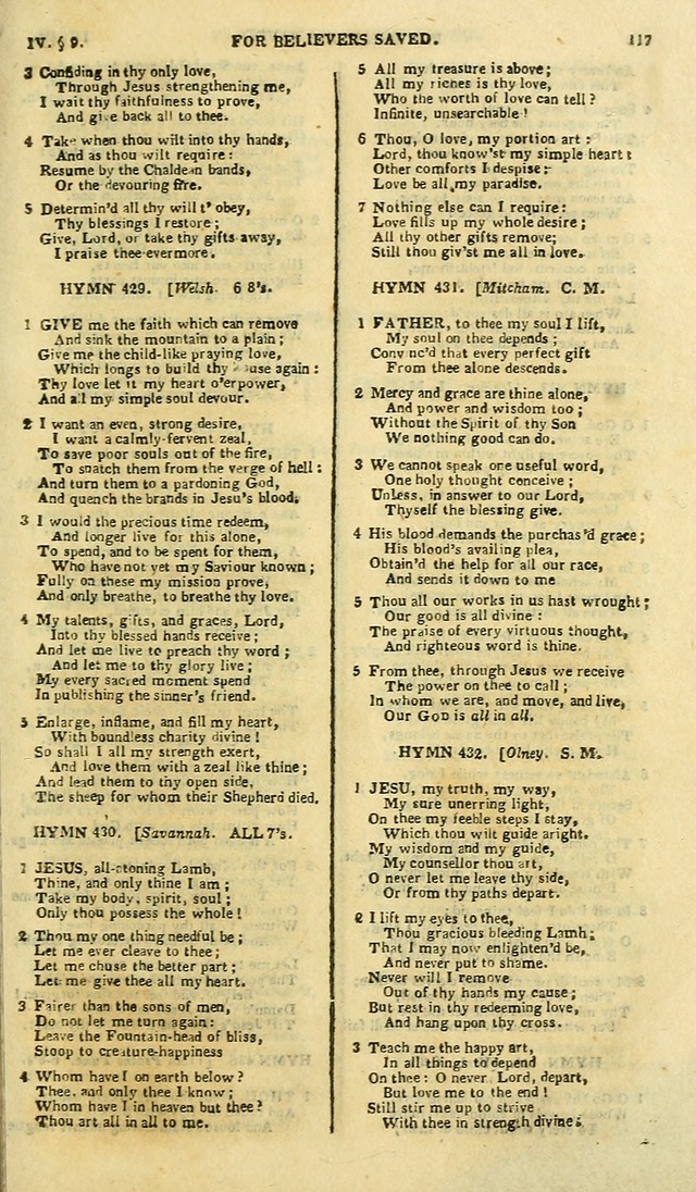 A Collection of Hymns: for the use of the people called Methodists; in miniature page 121
