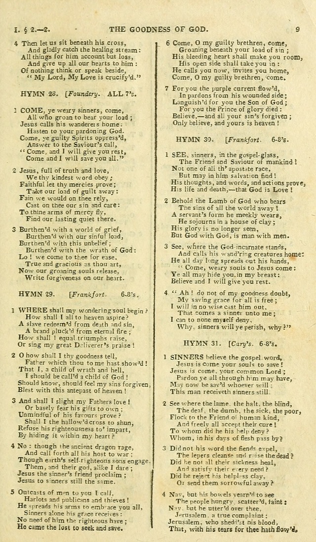 A Collection of Hymns: for the use of the people called Methodists; in miniature page 13